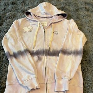 NWOT Ivory EllaTie Dye Hoodie